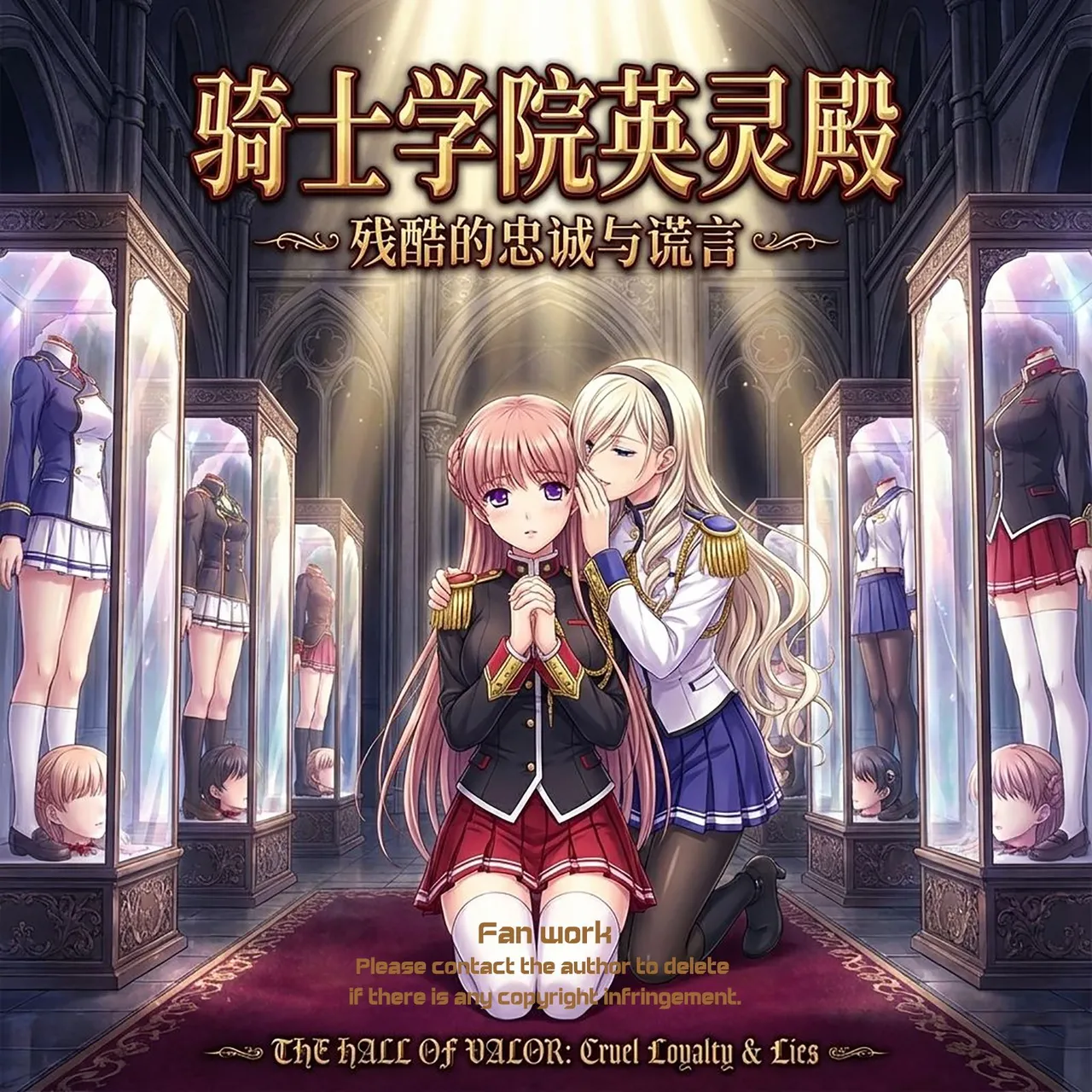 [AI Generated] [R18G]Sacrifice of the female knights 骑士学院英灵殿