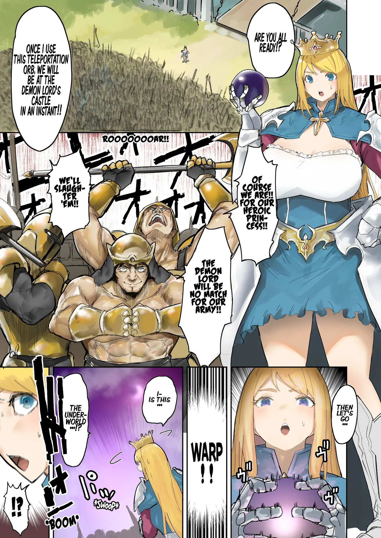 [Uru] Oukokugun VS Maou | Kingdom Knights VS Devil Lord [English]