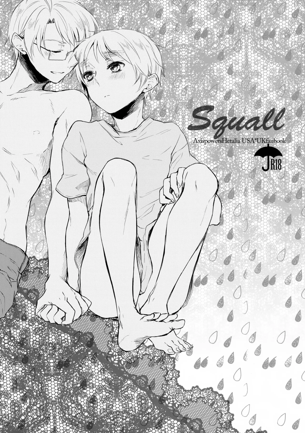 (Hamburger ni Fish and Chips WEST) [Yes,sir. (Epuko)] Squall (Hetalia: Axis Powers)