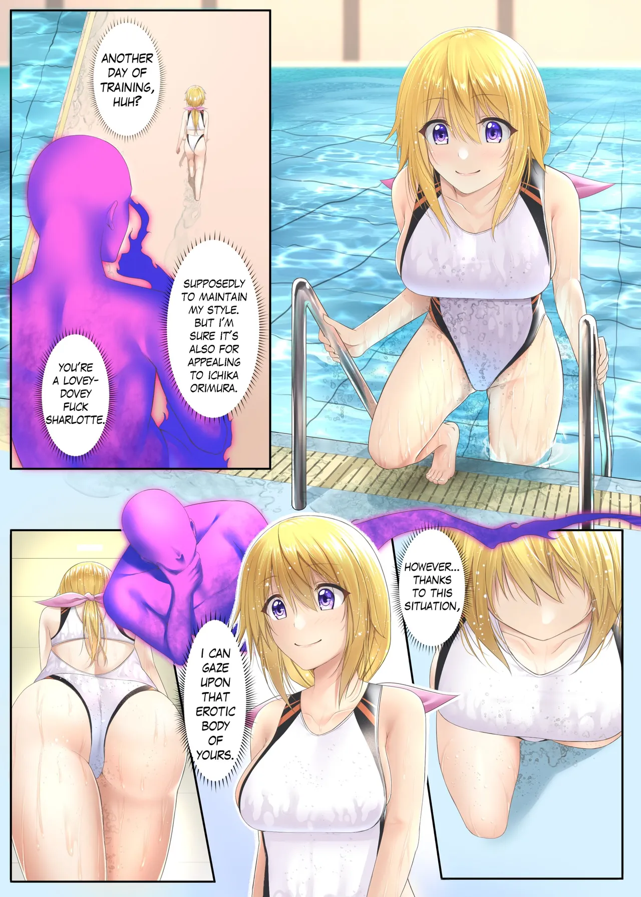 【Metako】Infinite Stratos Charlotte Possession