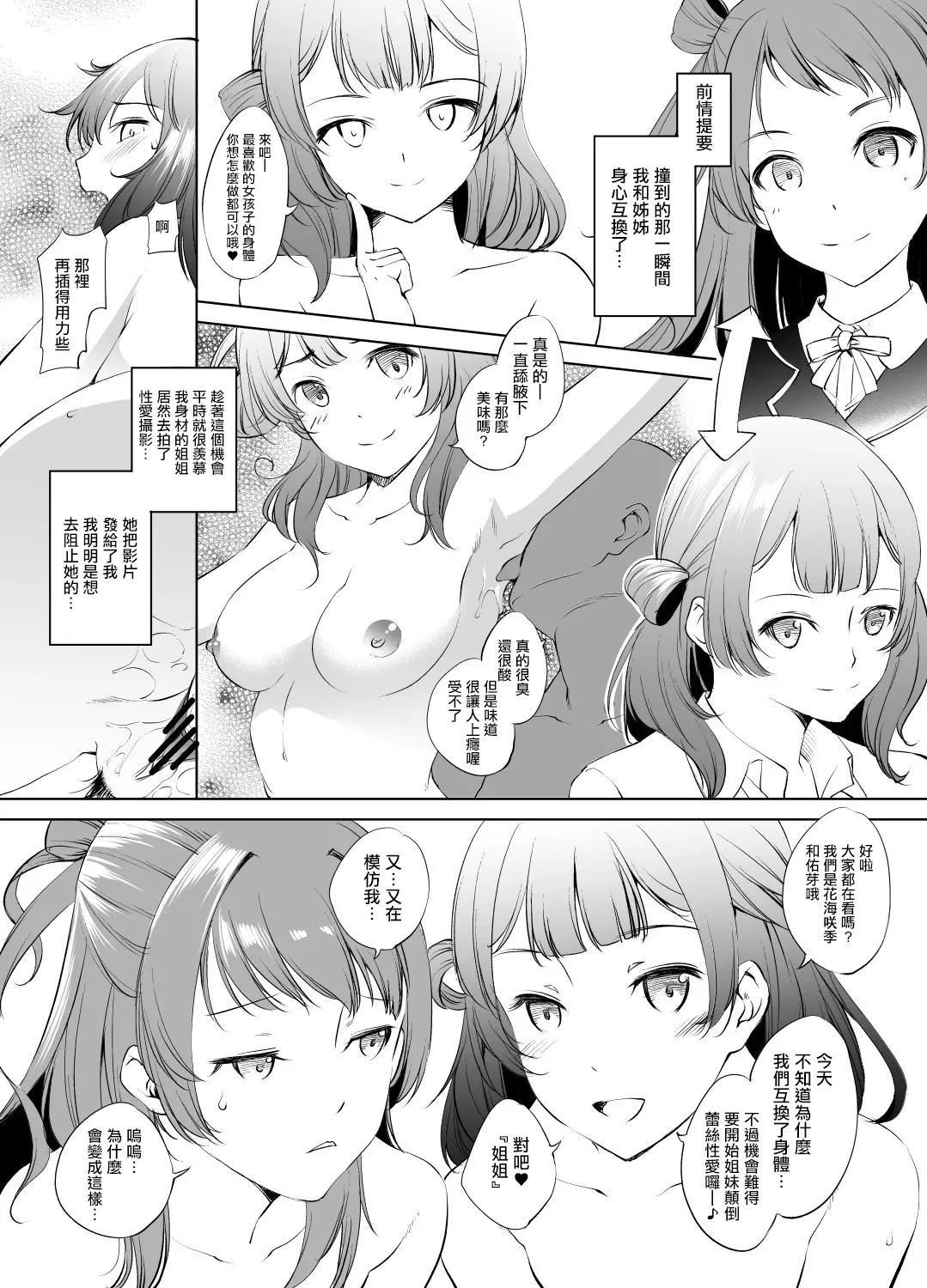 [川邑司] 花海咲季＆佑芽 (学園アイドルマスター)。