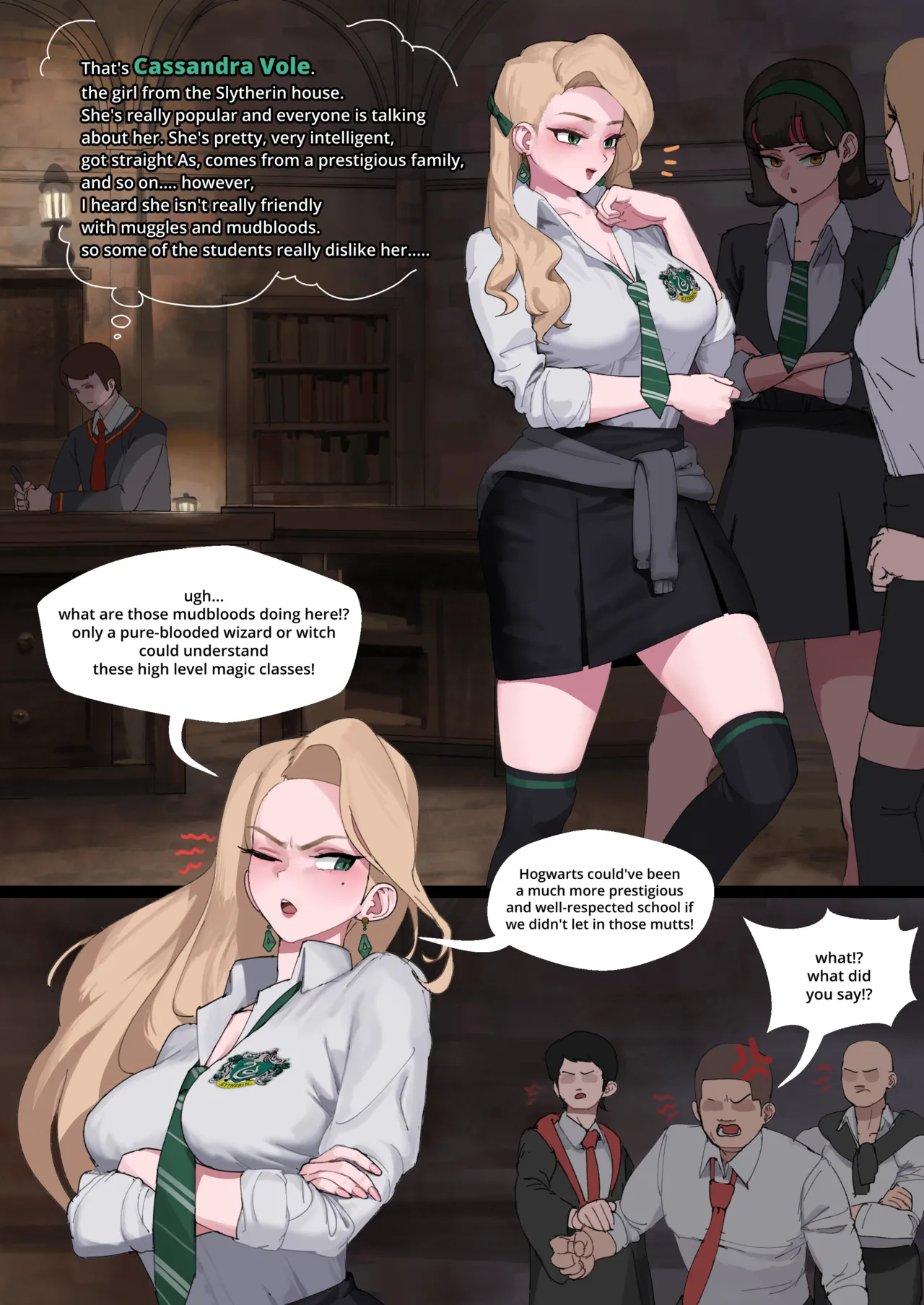 [Wjs07] Cassandra hates mudbloods (Harry Potter)
