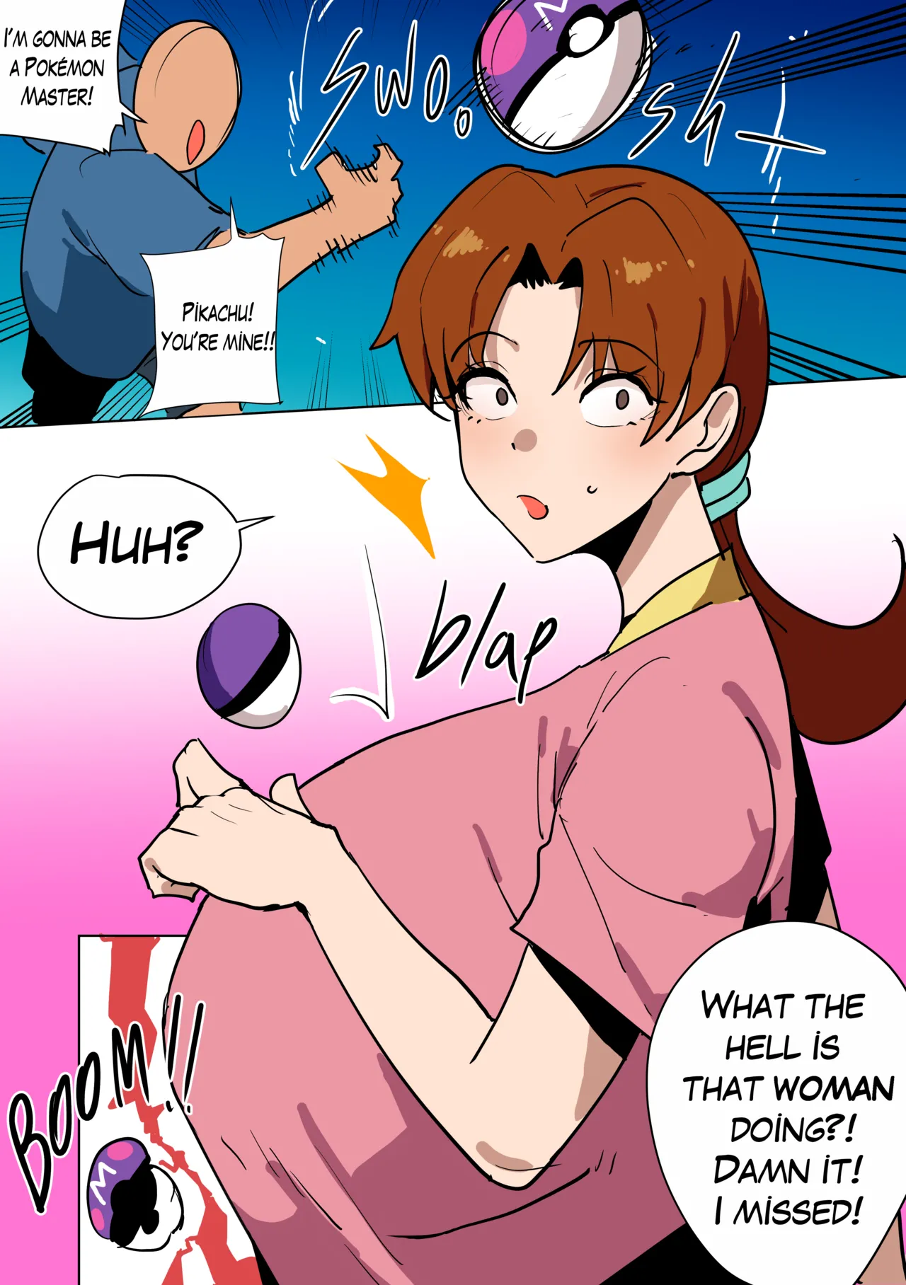 [Butter Magarine] Capture Ash's Mom! (Pokemon)