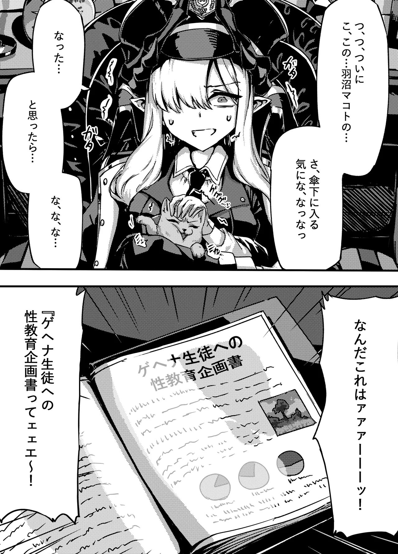 [サニーサイド] 羽沼マコトとカーマ・スートラ (ブルーアーカイブ)