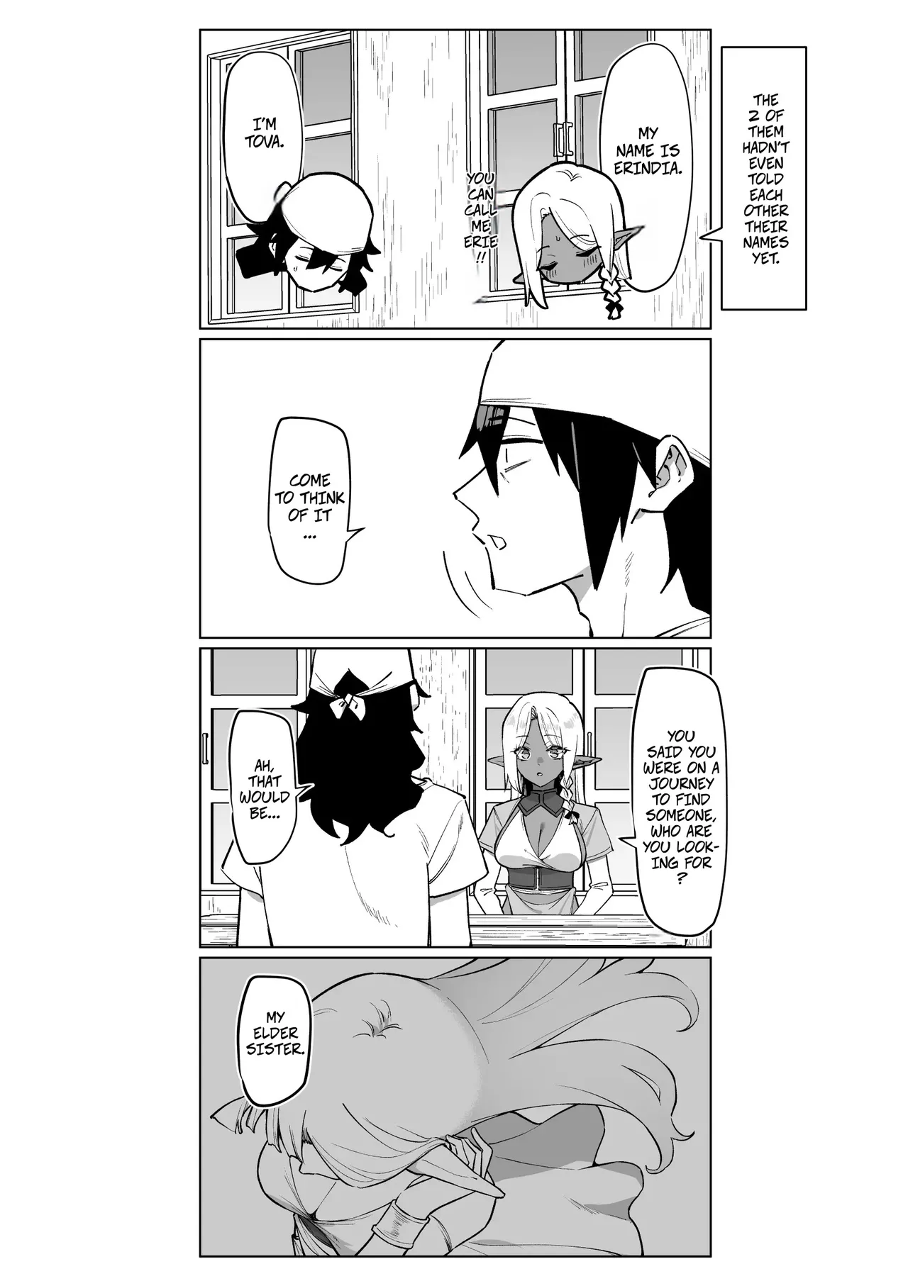 [MM] Helping a Dark Elf and Getting a Favor In Return 1.5 -- Kasshoku Elf o Tasuketara Ongaeshi Sareta Hanashi 1.5