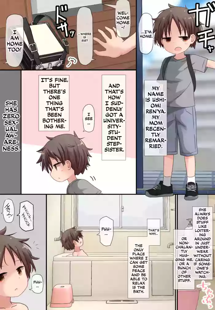 [Hanbun Kyojaku] Muchi Onee-san to Shishunki no Shounen | Oblivious Onee-san and Adolescent Boy [English] [Tabunne Scans]