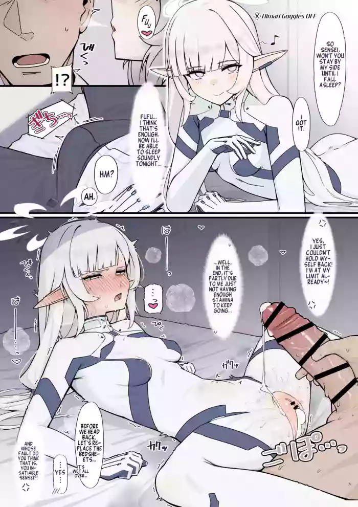 [nameco] Tamesaseru Himari to Sensei | Himari and Sensei Put To The Test (Blue Archive) [English] [Thighs]