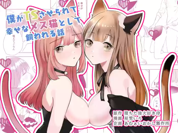 [Amulai Okashi Seisakusho (Hoshino Iro)] Boku ga TS Saserarete, Shiawasena Mesu Neko Toshite Kawareru Hanashi | The Story of How I Was Turned into a TS Woman and Kept as a Happy Female Cat