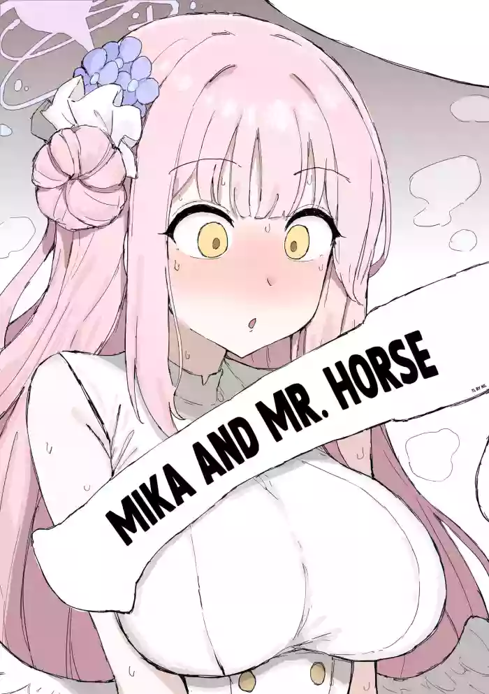 [Kumiyabe] Mika to Ouma-san | Mika and Mr. Horse (Blue Archive) [English] [NudeSalad]