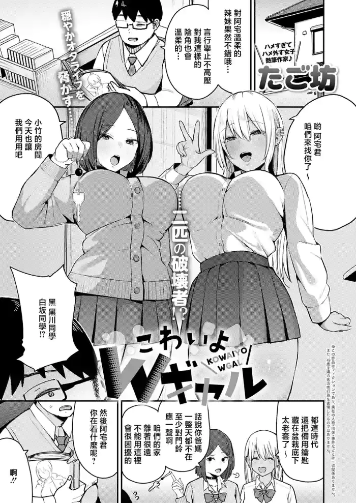 [Tago Bow] こわいよWギャル