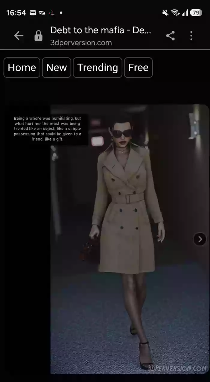 3DPerversion 'Debt to the mafia - Deep throat training