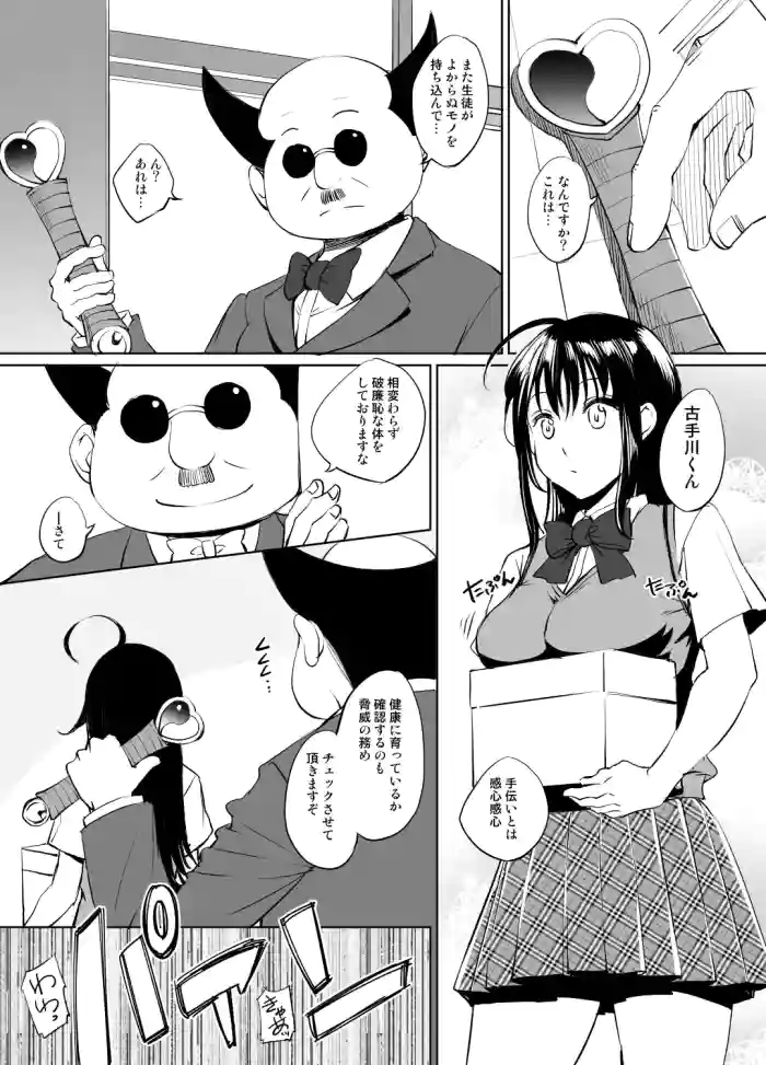 [川邑司] ToLOVEる/古手川唯入れ替わり漫画 グレスケ版 (ToLOVEる)