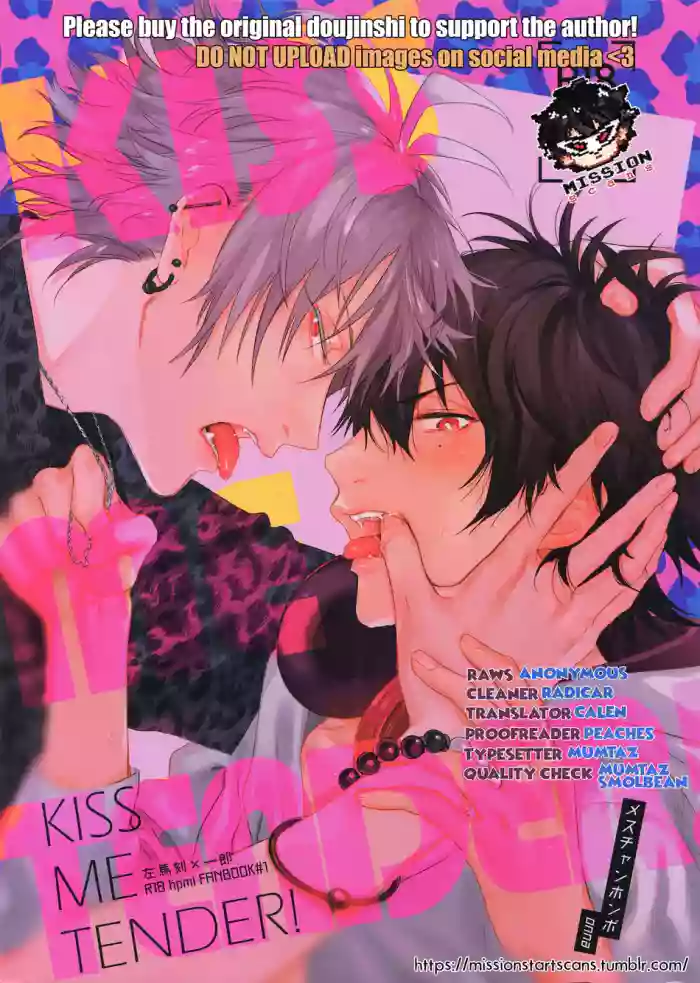 [mesuchanghonpo (onna)] Kiss Me Tender – Hypnosis Mic dj [Eng]