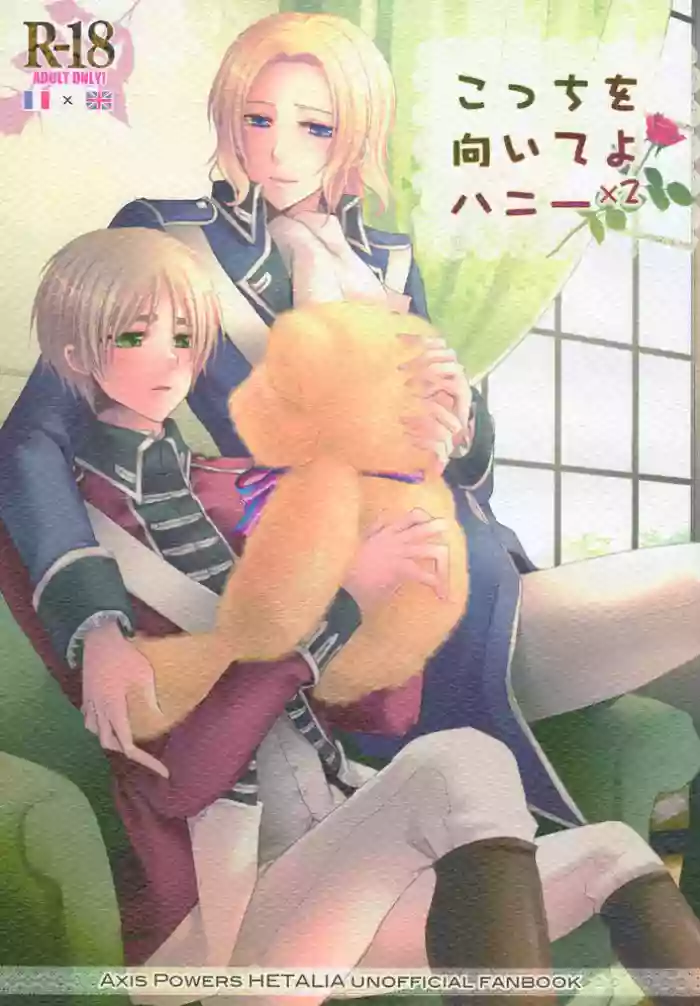[Dolce Einsatz (Tomoe Kiko)] Kocchi wo Muiteyo Honey x2 (Hetalia Axis Powers)