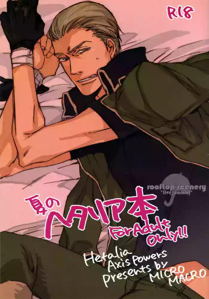 [MICROMACRO (Yamada Sakurako)] Natsu no Hetalia Hon (Hetalia Axis Powers)