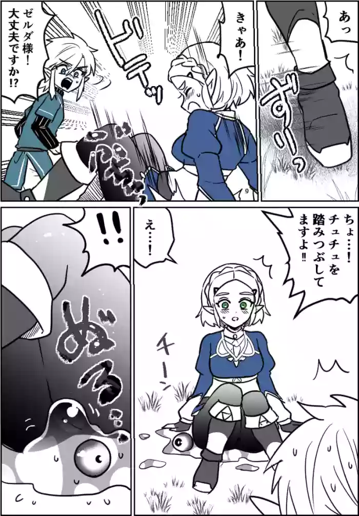 [わさび ] チュチュの事故 (ゼルダの伝説)