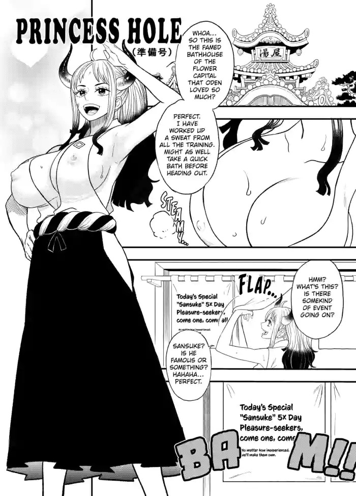 [Doro Noujou (Dorota Bou)] PRINCESS HOLE (One Piece) [English]
