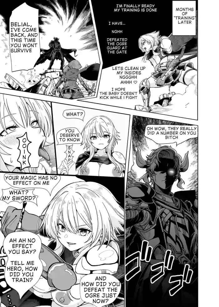 [ht25f][Forest Caravan (Forest)] Alt end for the female hero is completely unaware that she was utterly defeated by the Demon King!