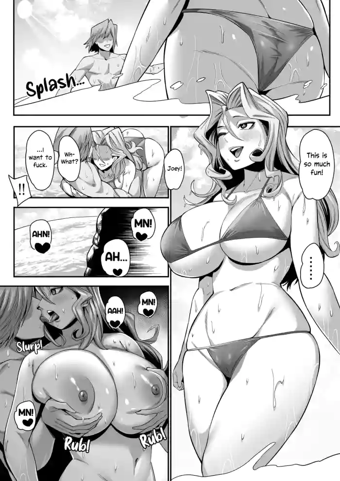 [Imajin Kouji] Kujaku Mai to Jounouchi Katsuya no Umi Deeto | Mai Valentine and Joey Wheeler's Beach Date [English] [EHCOVE]