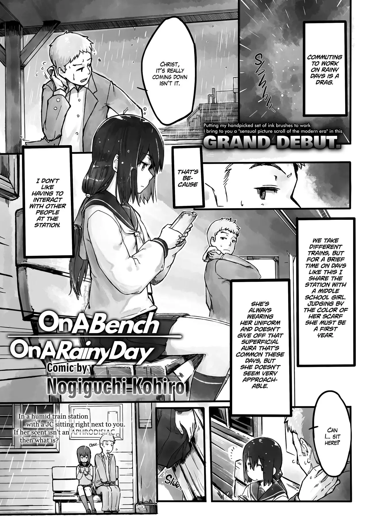On a Bench, On a Rainy Day [Nogiguchi Kohiro]