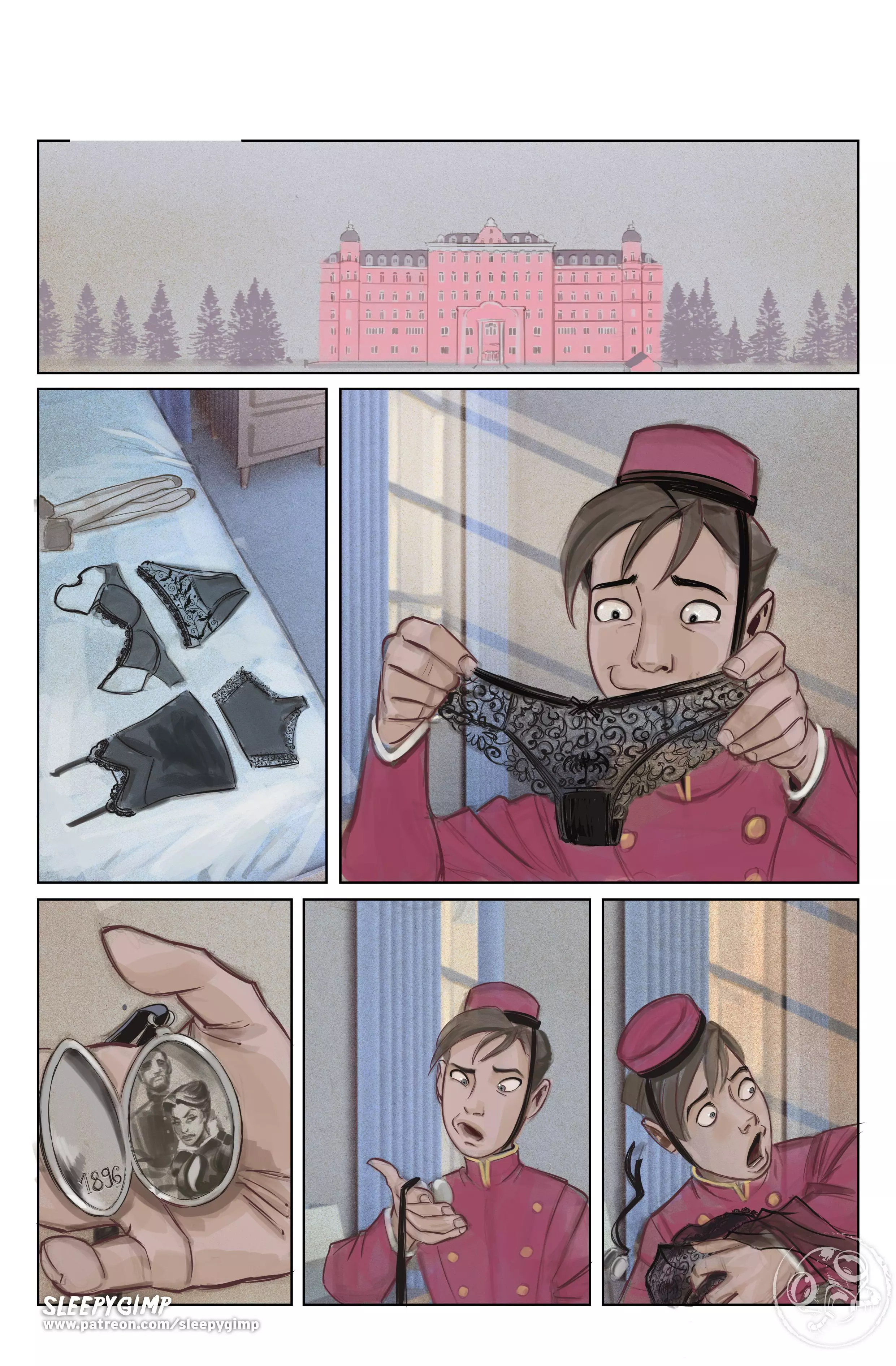 The Lady & The Bellhop [Sleepy Gimp] - Chapter 1 - Nylons - No Text