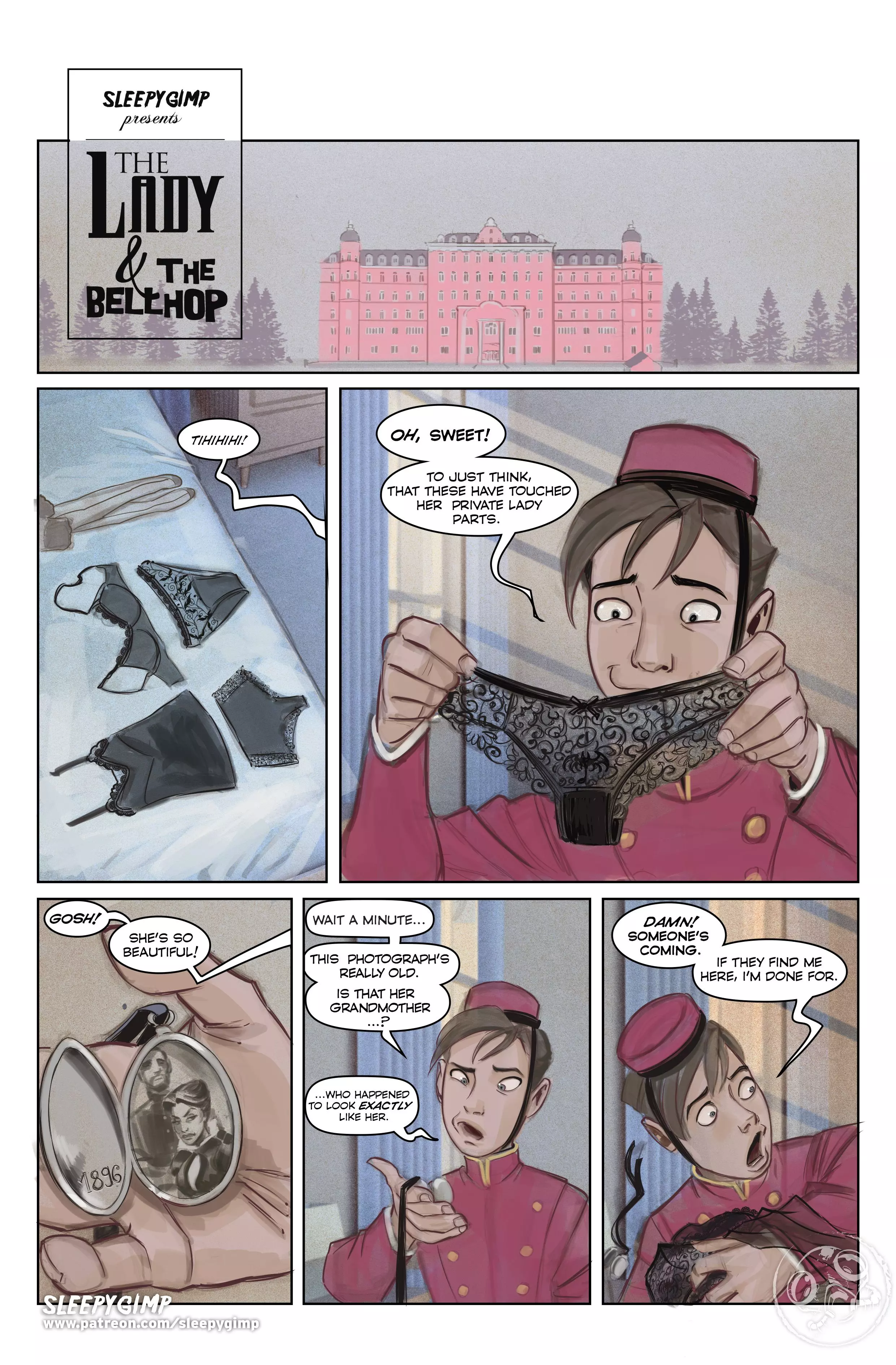 The Lady & The Bellhop [Sleepy Gimp] - Chapter 1 - Nylons