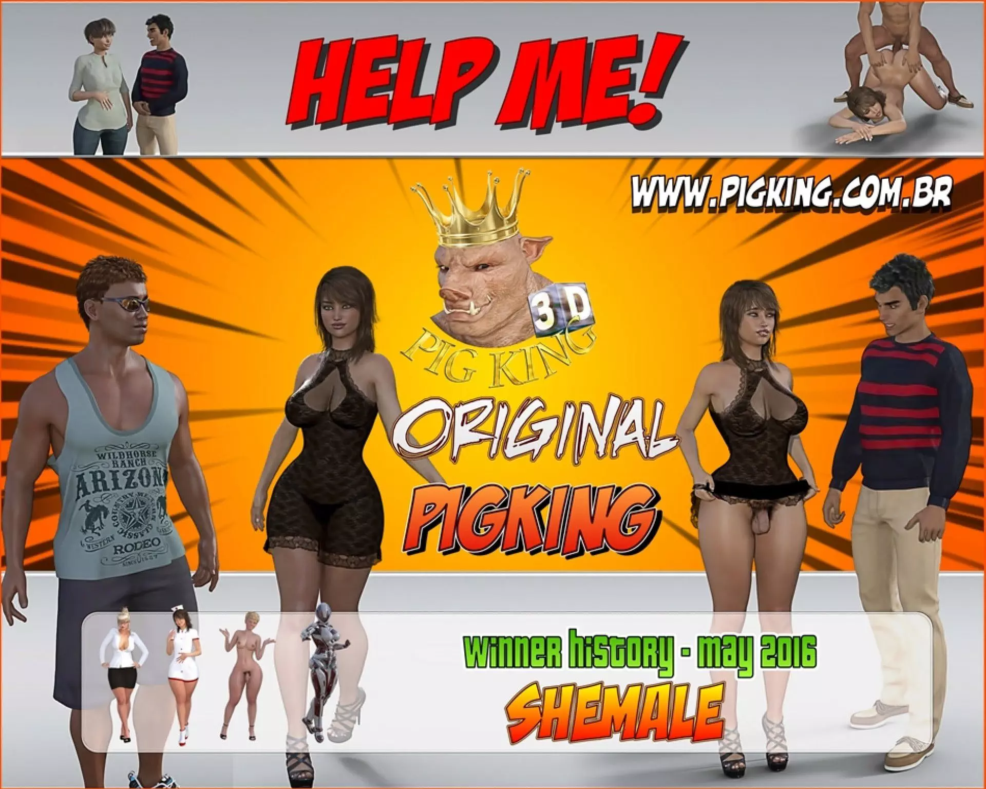 Help Me! – Cristiano, Leonard [PigKing] - Help Me! - Cristiano, Bob - Chapter 1