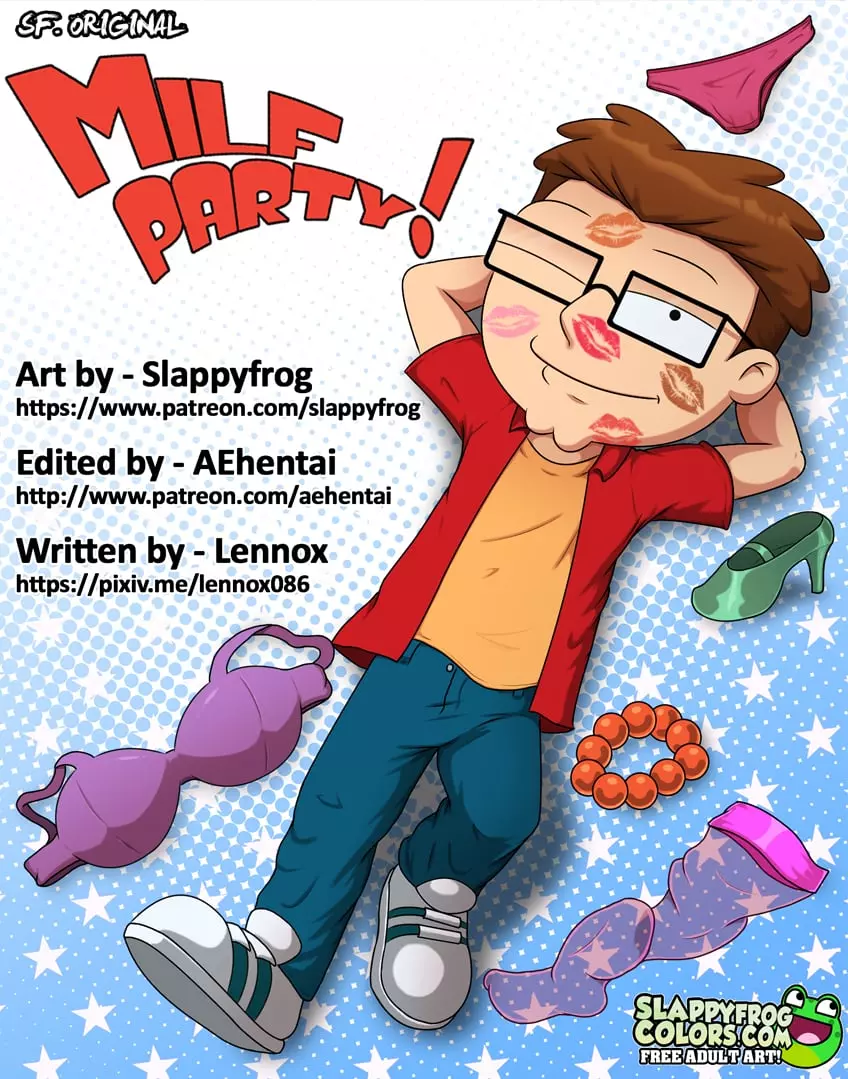 MILF Party (Various) [SlappyFrog] - Chapter 1