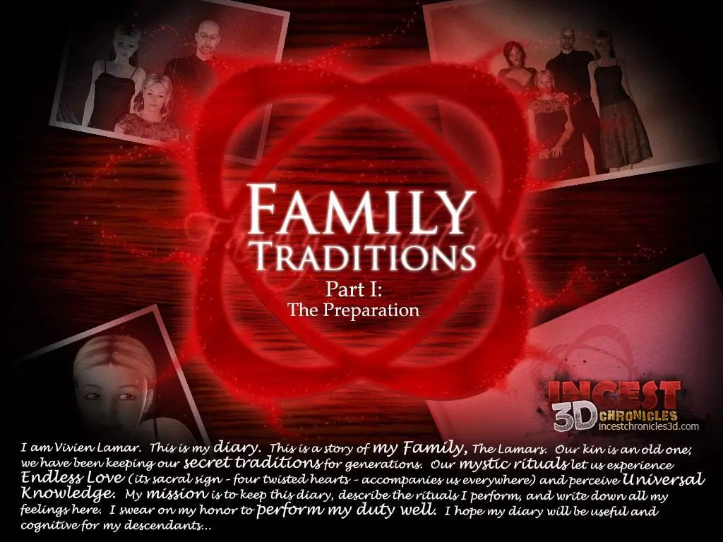 Family Traditions [IncestChronicles3D] - The Preparation - Chapter 1 cover