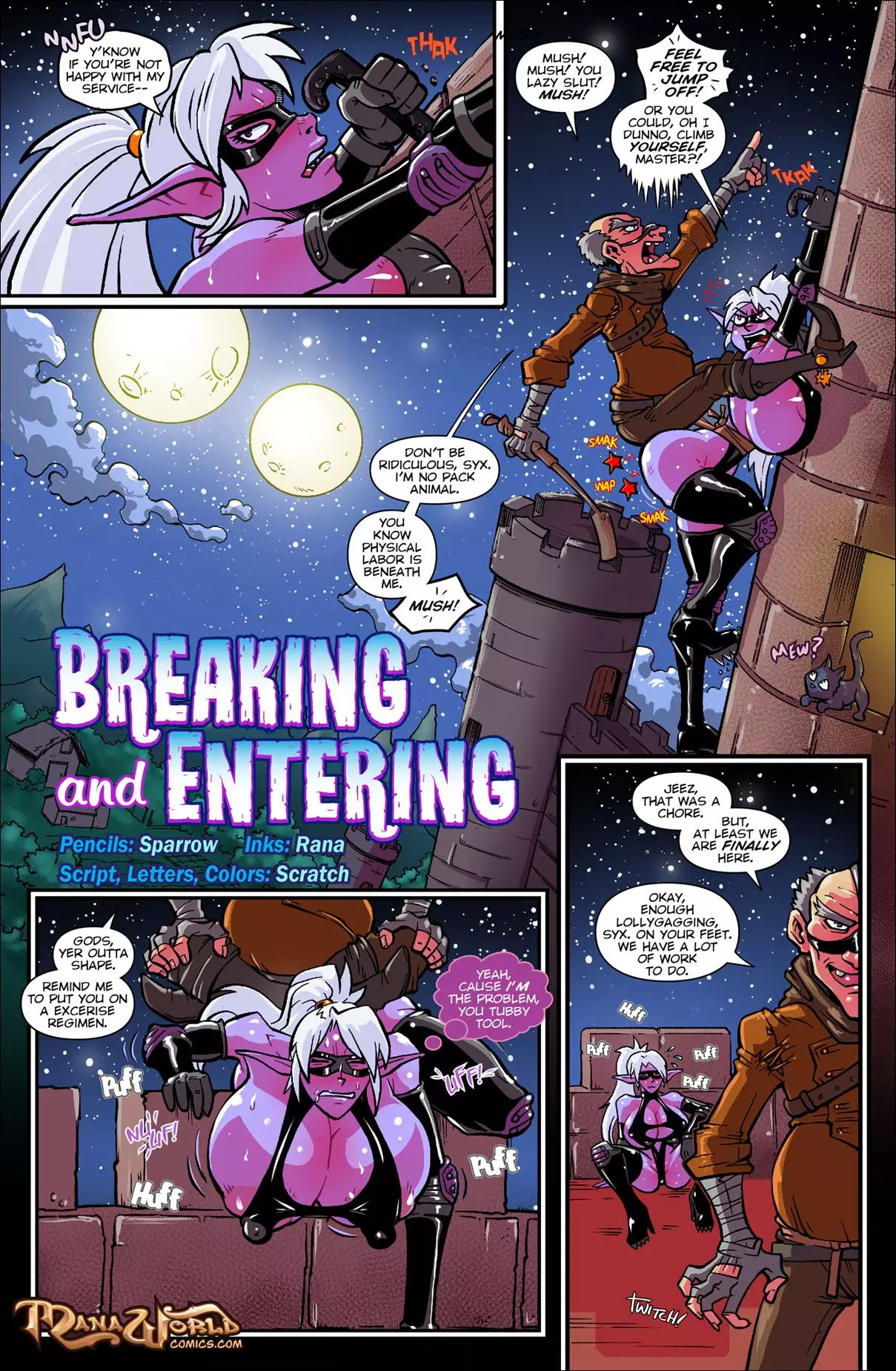 Breaking And Entering [Mana World] cover