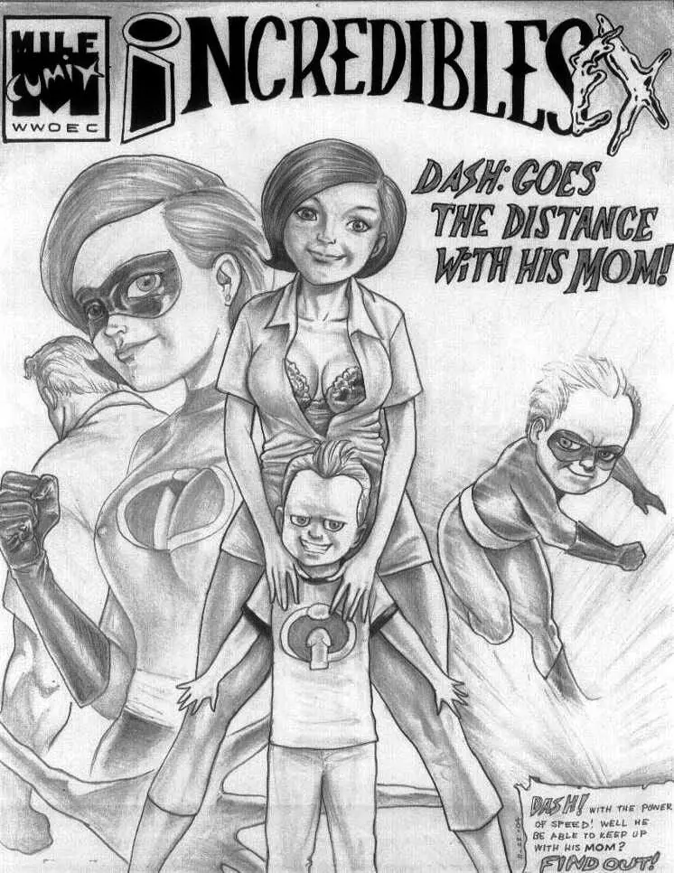 Dash Goes The Distance (The Incredibles) [Pandoras Box] - Chapter 1 - Colored