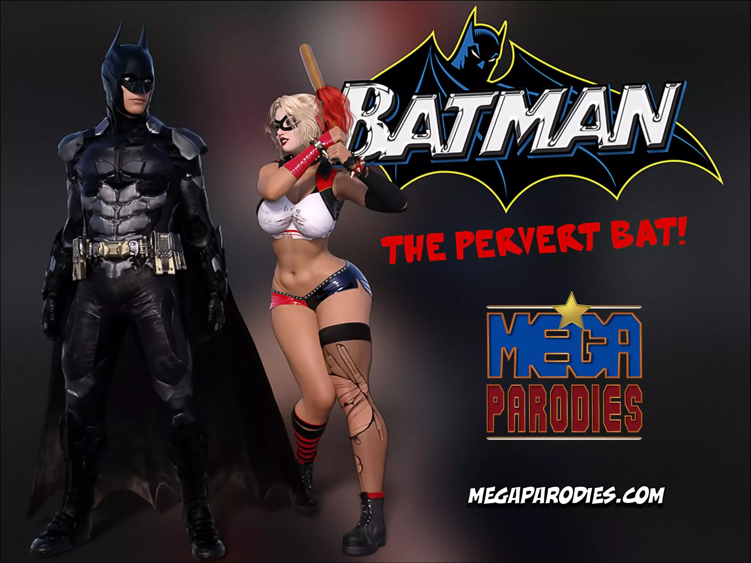 The Pervert Bat! (Batman) [MegaParodies] cover