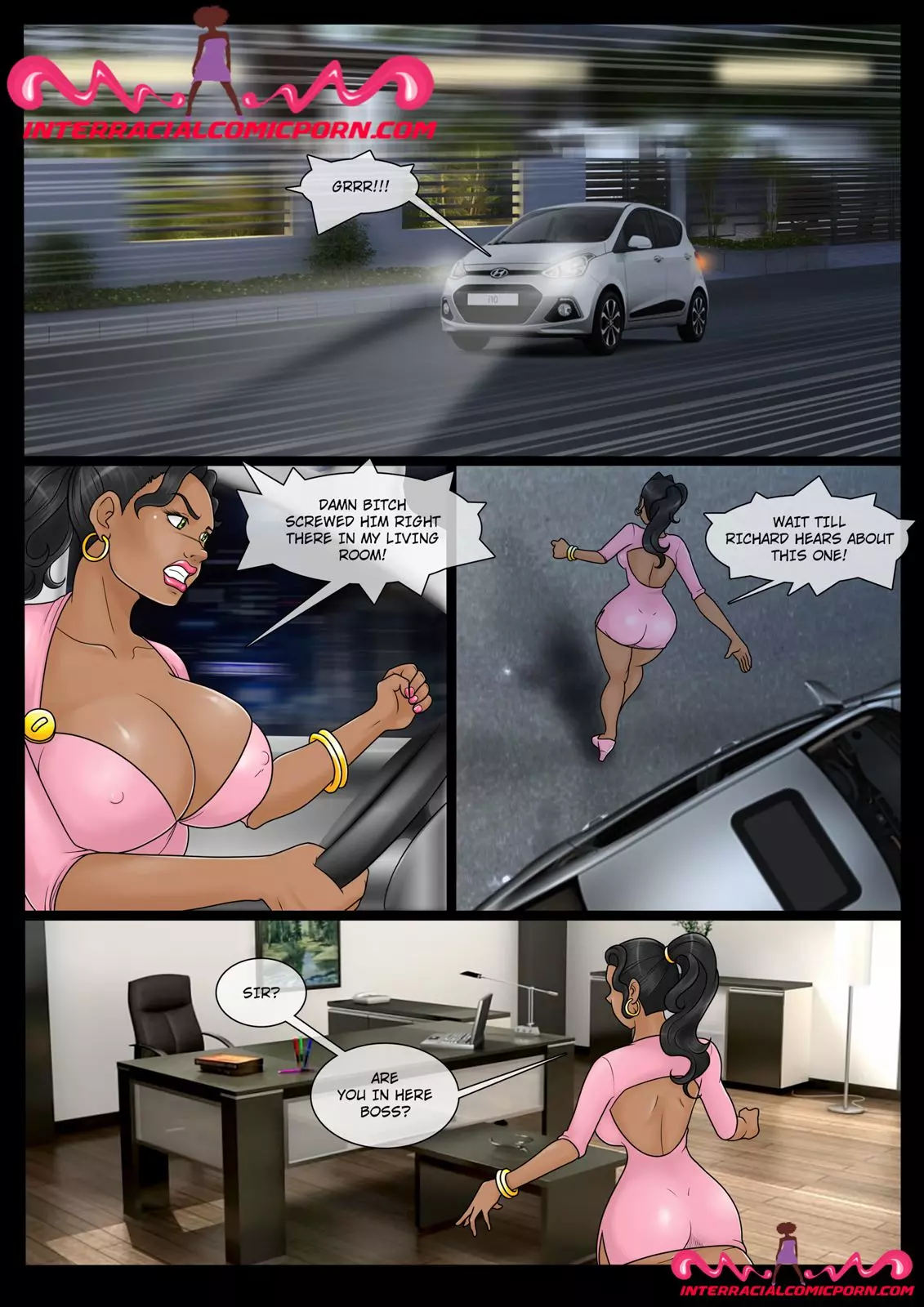 The New Neighbor [InterracialComicPorn] - Chapter 3