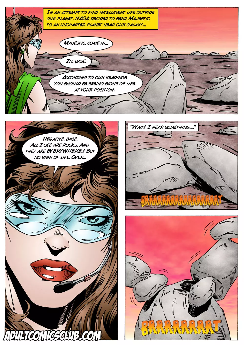 Majestic [AdultComicsClub] cover