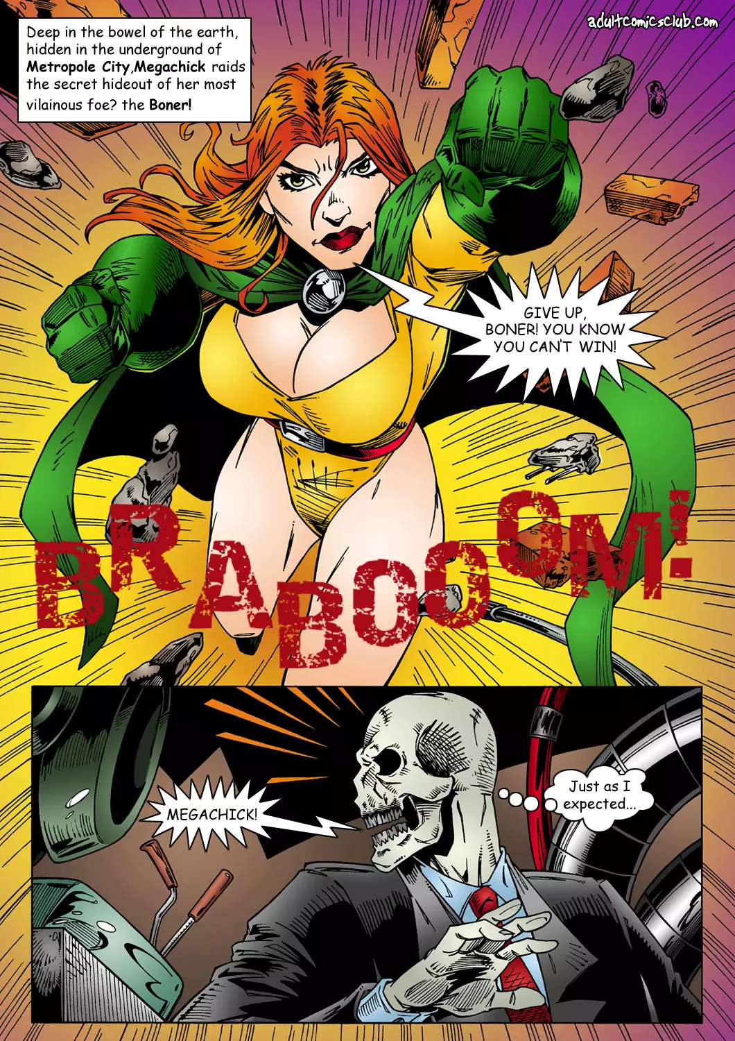 Megachick [AdultComicsClub] cover