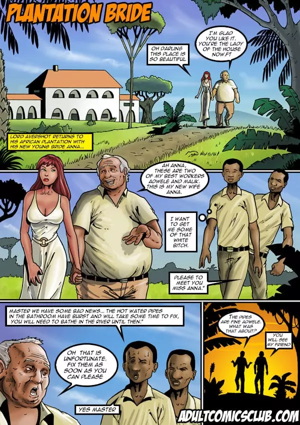 Plantation Bride [AdultComicsClub] cover