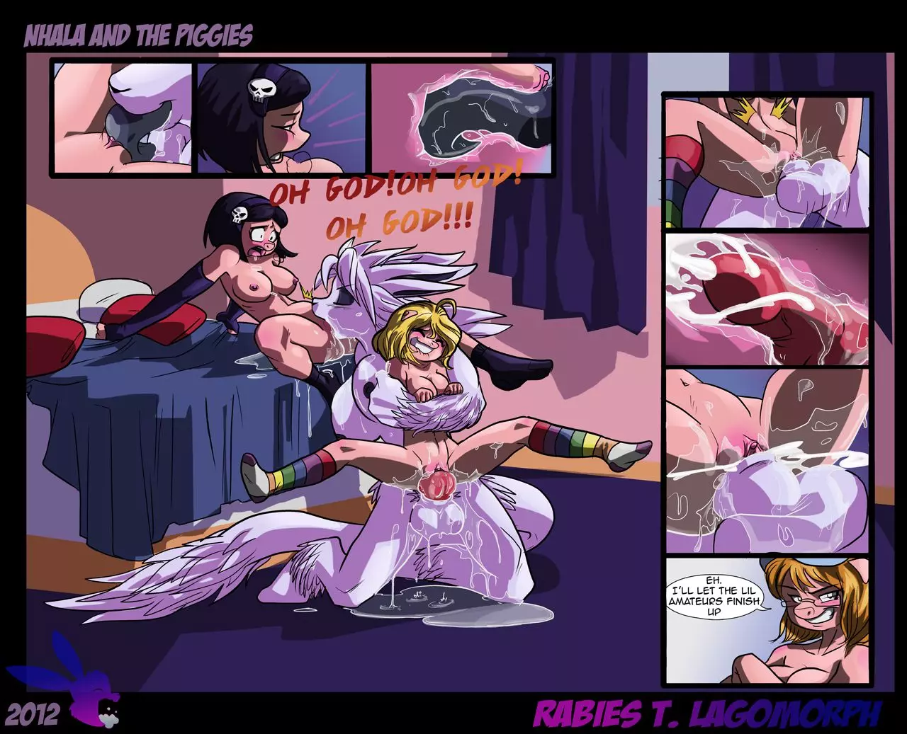 Nhala And The Piggies [Rabies T Lagomorph] cover