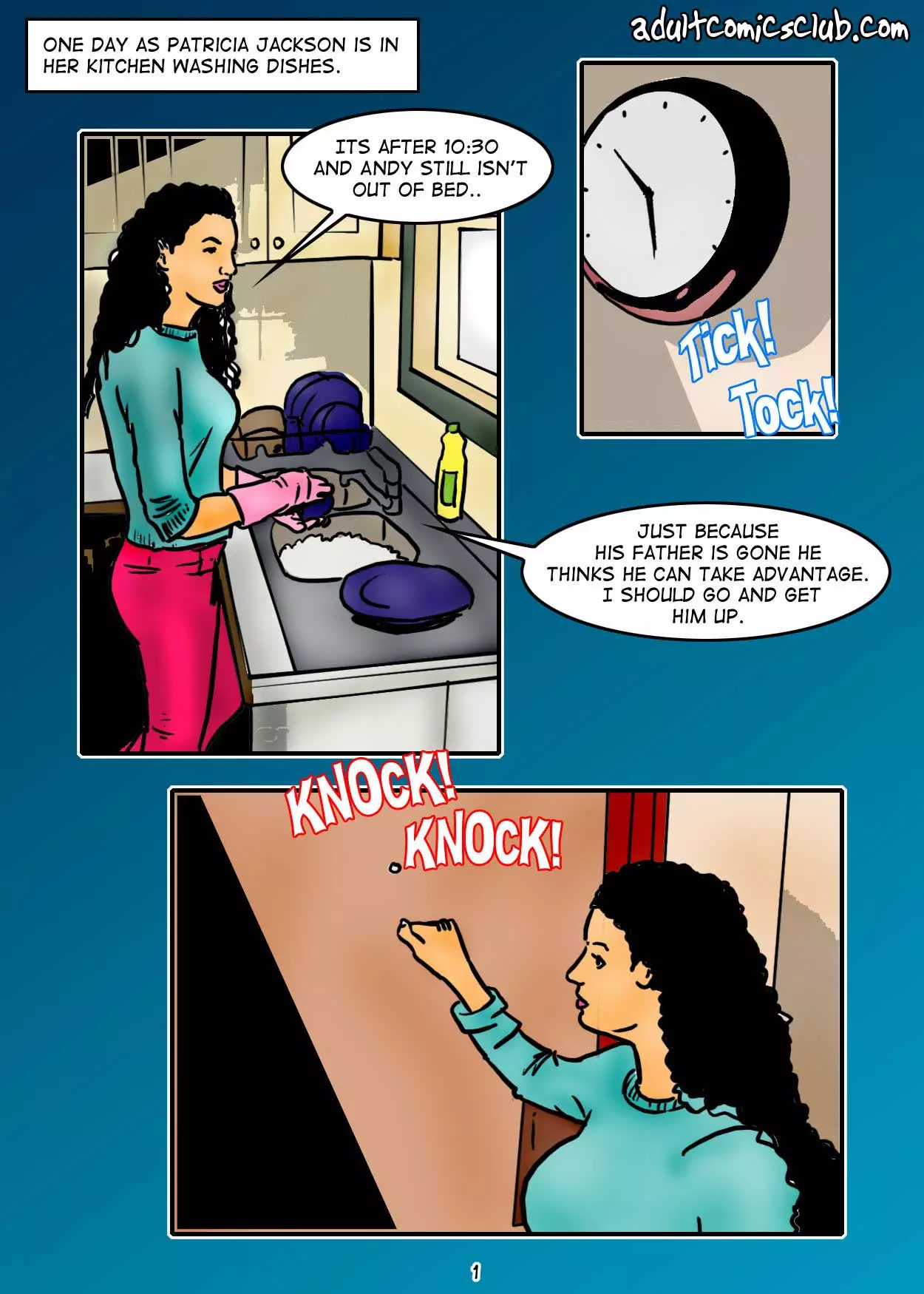 Patricia And Her Stepson [AdultComicsClub] cover