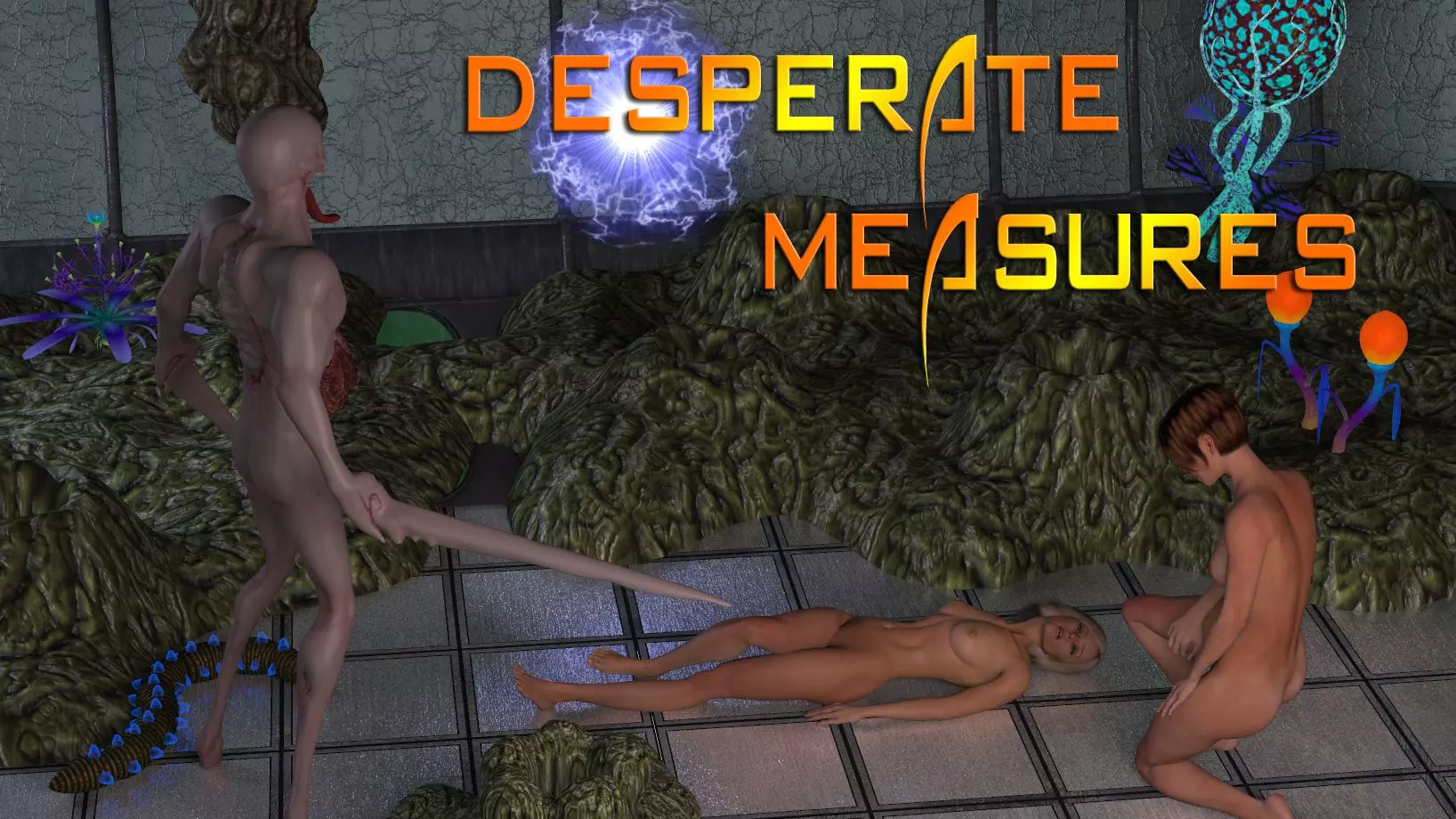 Desperate Measures [3DMonsterStories , Droid447] cover