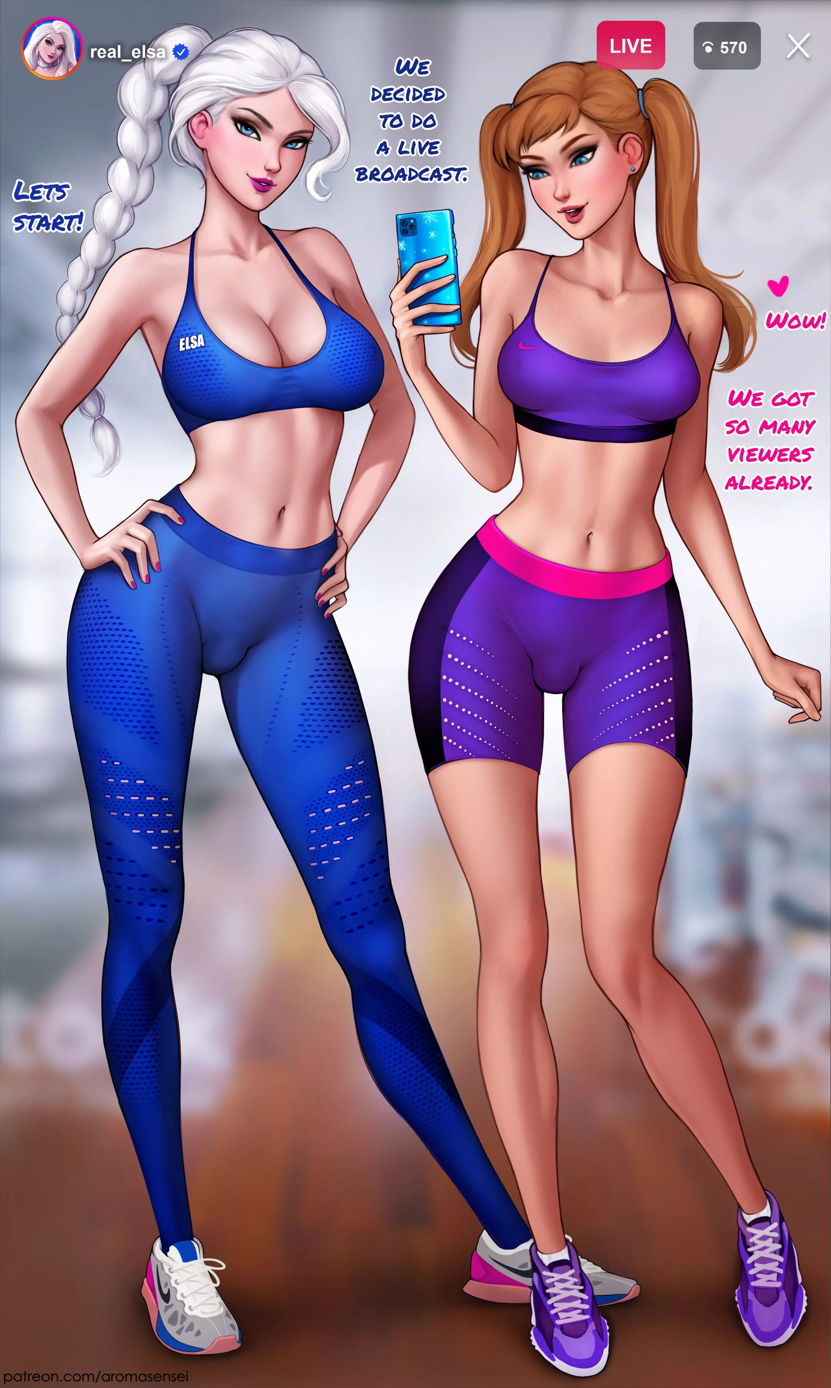 How To Train Your Ass With Elsa (Frozen) [Aroma Sensei] - Shemale - Chapter 1