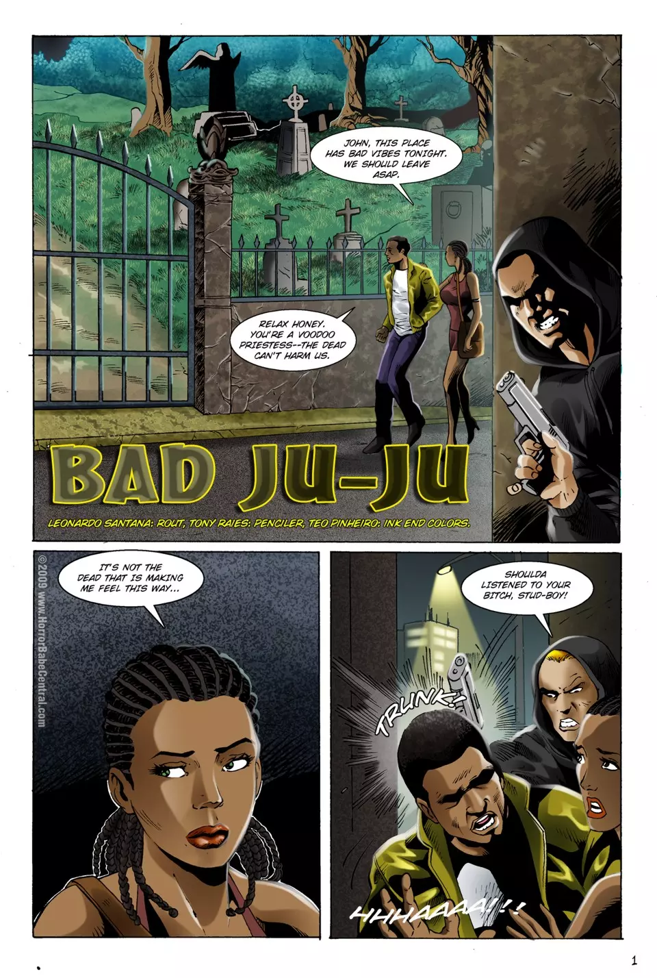 Bad Ju-Ju [HorrorBabeCentral] cover