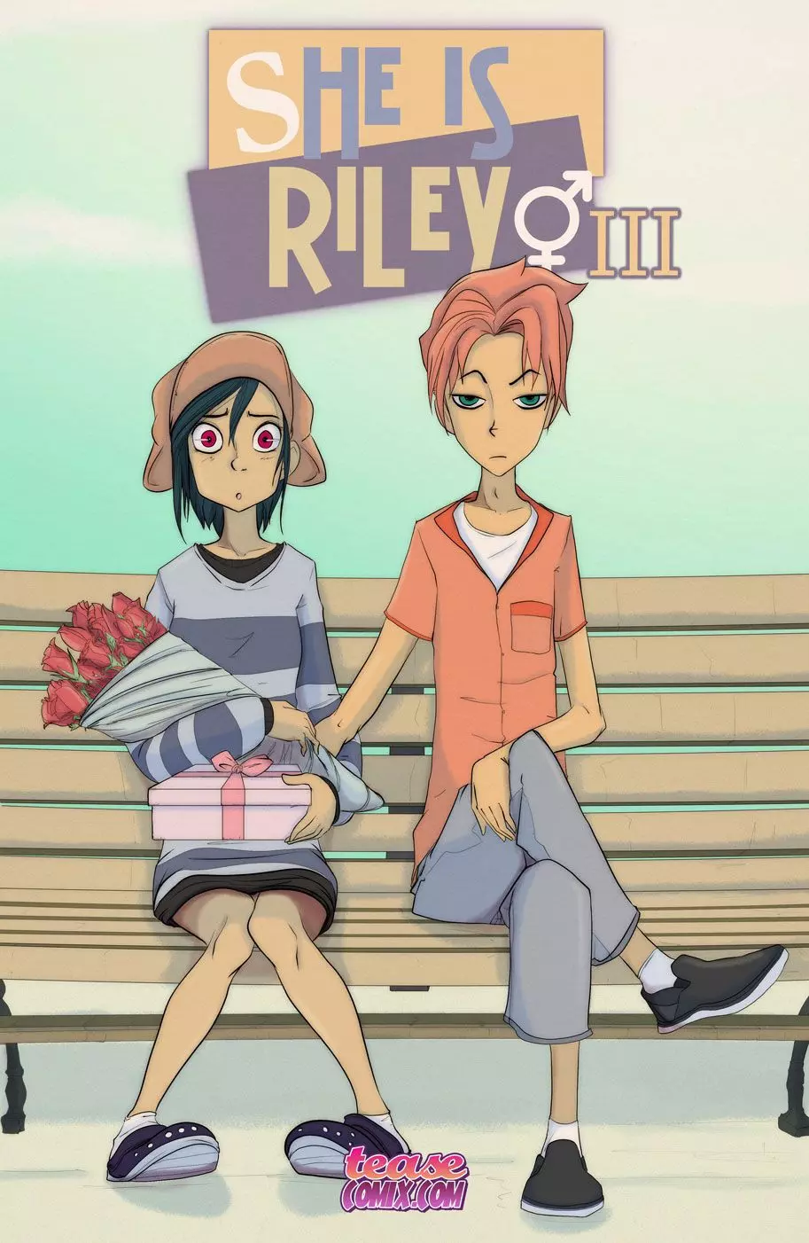 She Is Riley [Tease Comix] - Chapter 3 cover