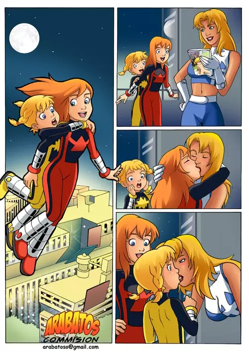 Power Threesome (Fantastic Four , Power Pack) [Arabatos]