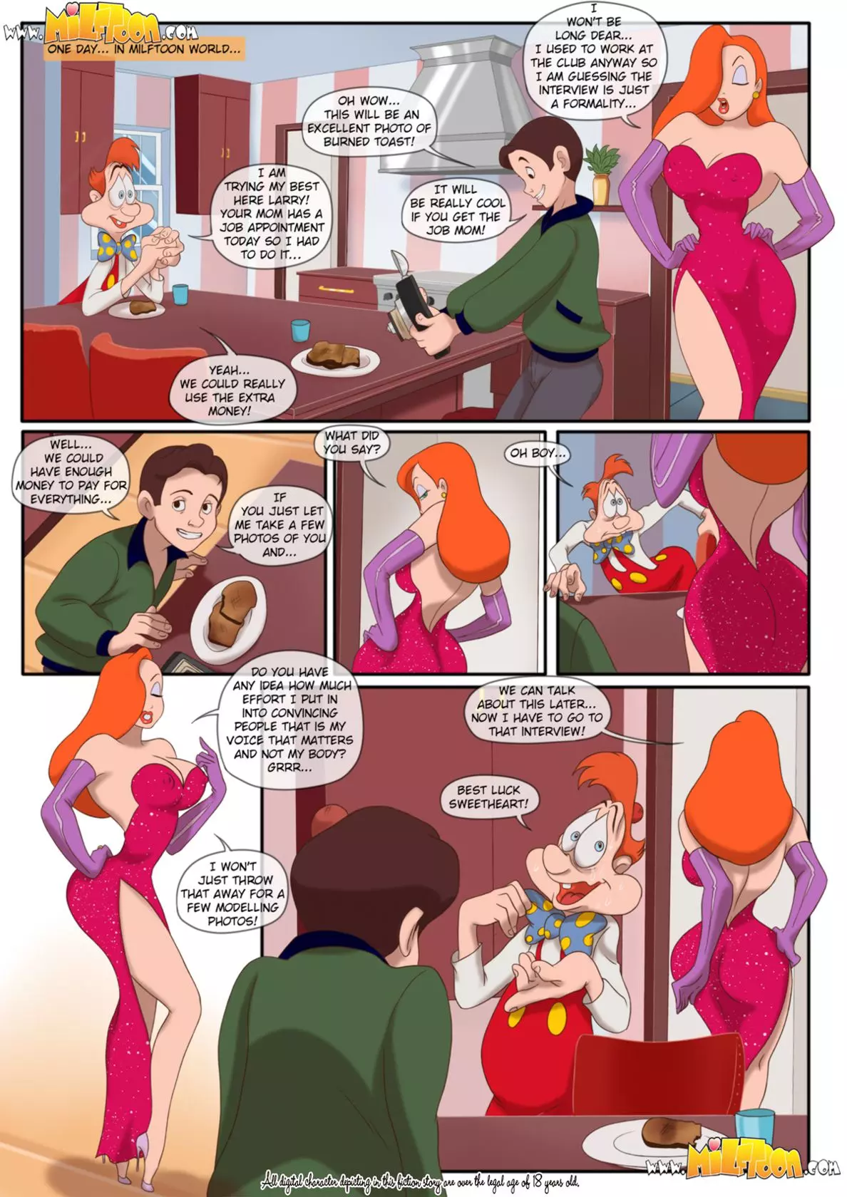 Jessica Rabtits (Who Framed Roger Rabbit) [MILFToon] - Chapter 2