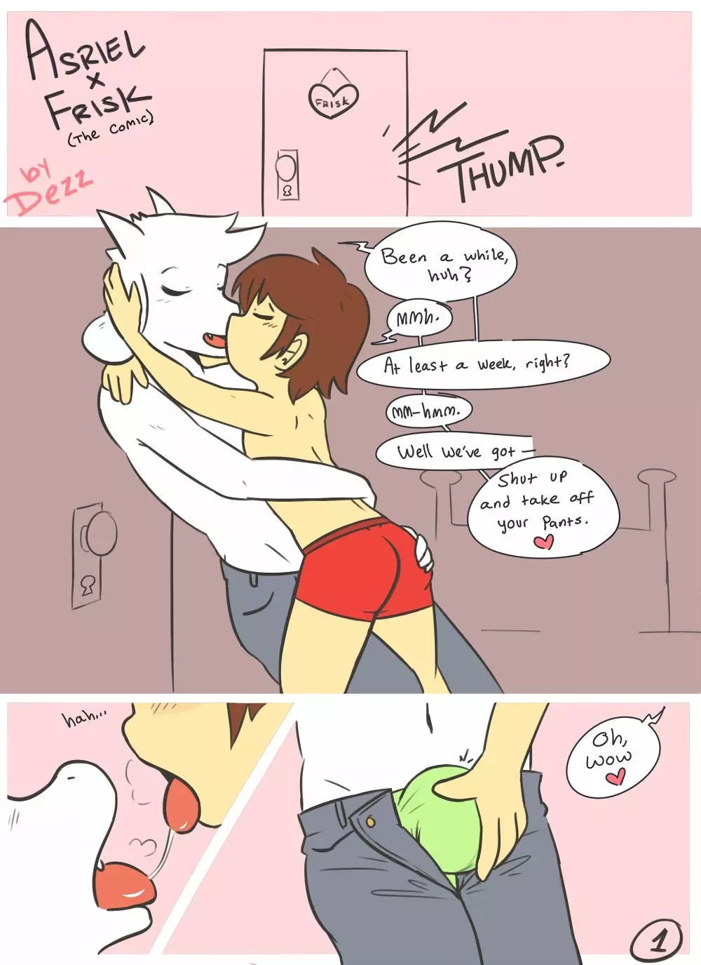 AsFrisk The Comic (Undertale) [Dezz] cover
