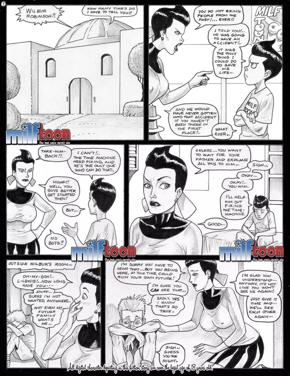 Meet The Robs (Meet the Robinsons) [MILFToon] - Colored - Chapter 1