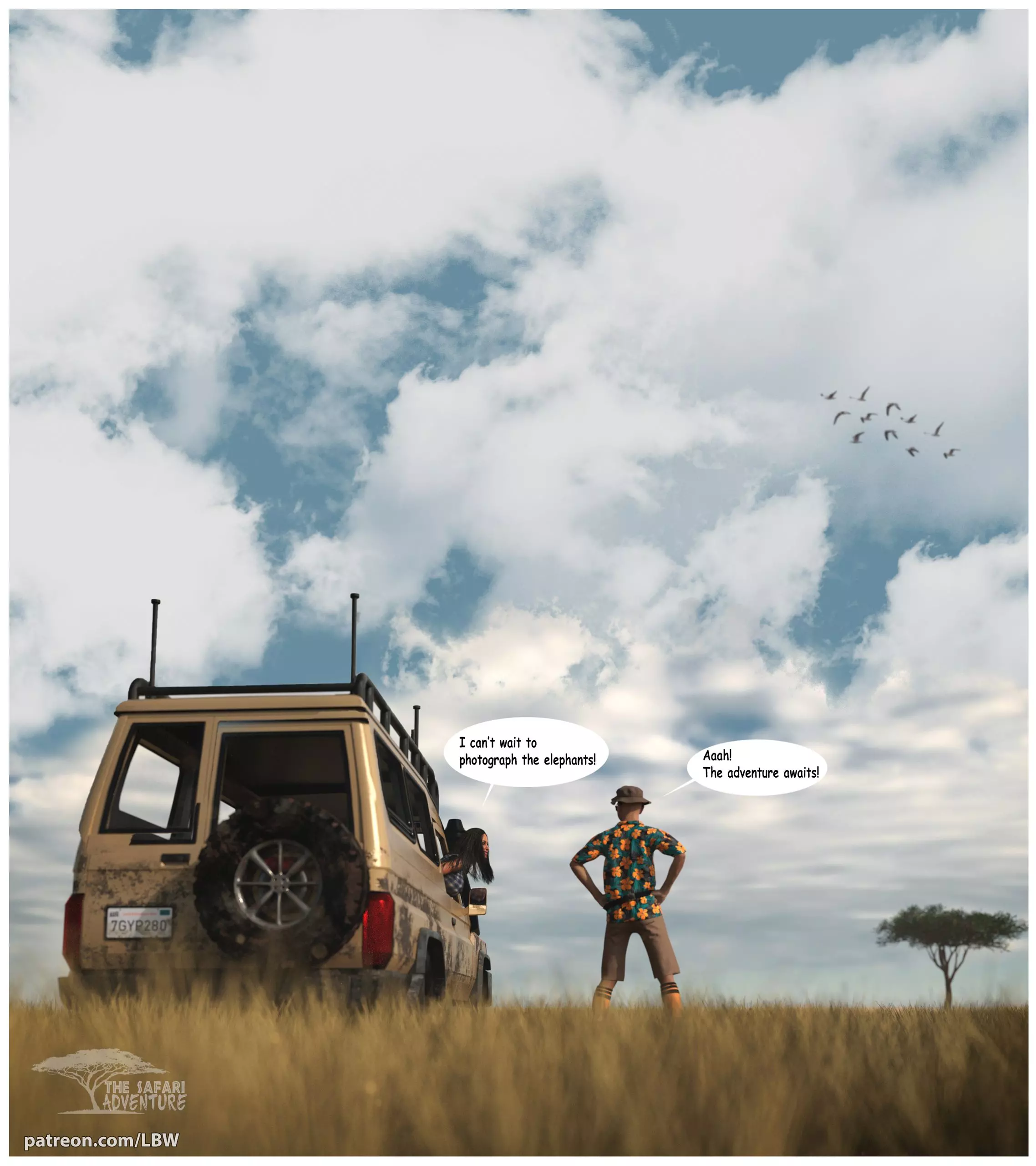 The Safari Adventure [LBW] - Chapter 1 cover