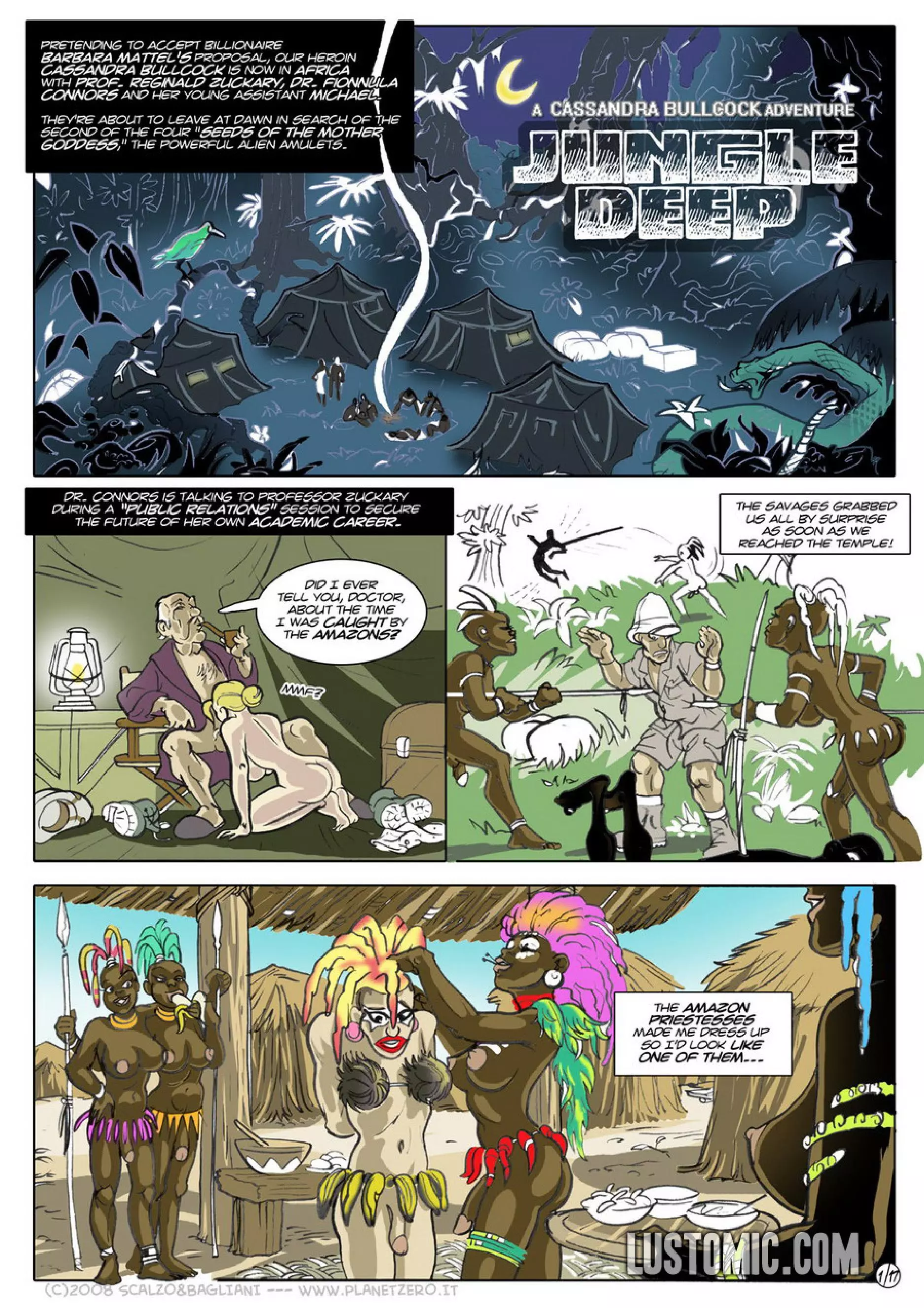 Cassandra Bullcock [Lustomic] - Jungle Deep - Chapter 10 cover