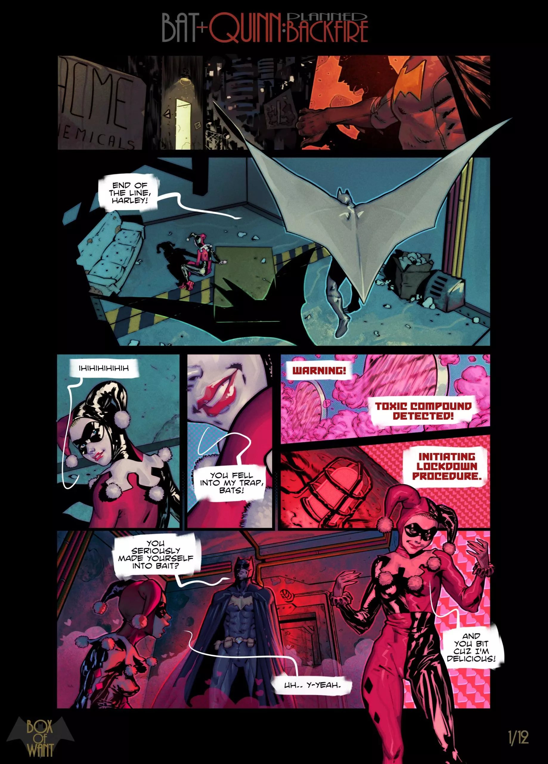 Planned Backfire (Batman) [BoxOfWant]