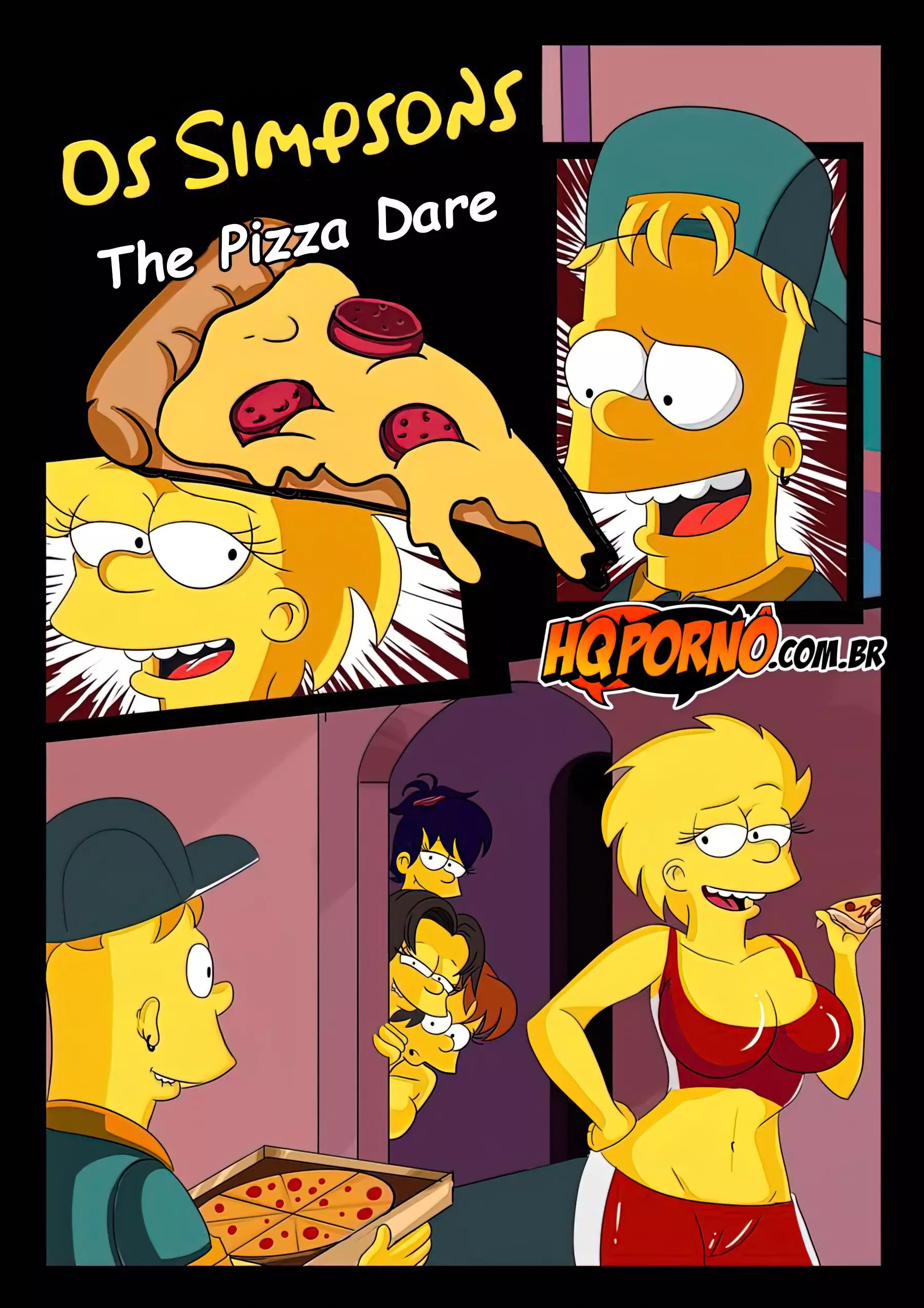 OS Simpsons (The Simpsons) [HQPorno.com.br] - The Pizza Dare - Chapter 2